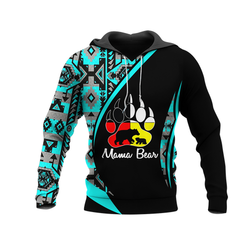 Powwow StoreHD0011878 Pattern Native Pride 3D Hoodie