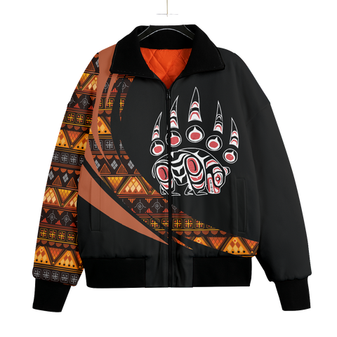KFLO0021 Pattern Native American Unisex Knitted Fleece Lapel Outwear