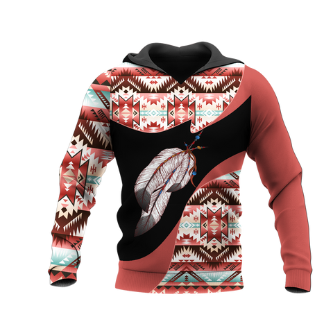 Powwow StoreHD0012030 Pattern Native Pride 3D Hoodie