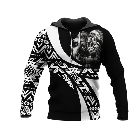 Powwow StoreHD0011830 Pattern Native Pride 3D Hoodie