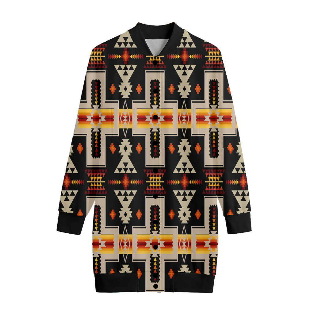 GB-NAT00062-01 Pattern Native Women's Long Jerseys