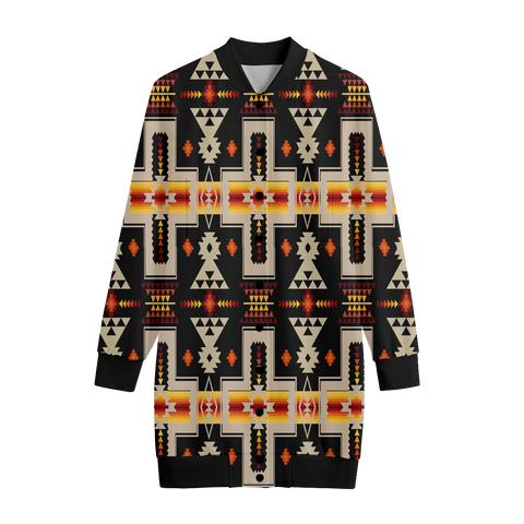 GB-NAT00062-01 Pattern Native Women's Long Jerseys