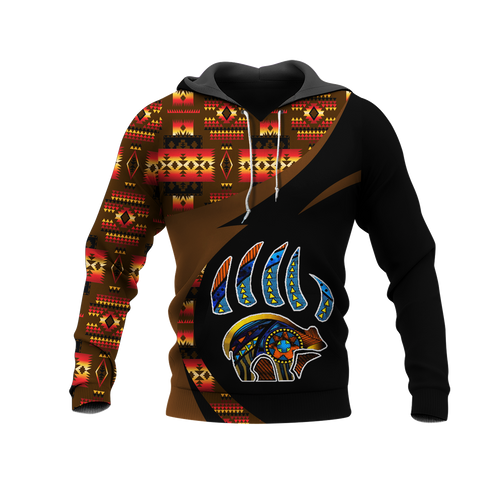 Powwow StoreHD0011269 Pattern Native Pride 3D Hoodie