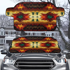 Powwow StoreGBNAT00068 United Tribes Native Windshield Snow Covers