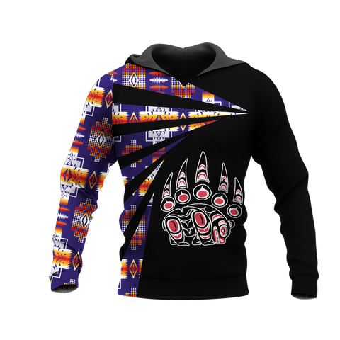 Powwow StoreHD0011886 Pattern Native Pride 3D Hoodie