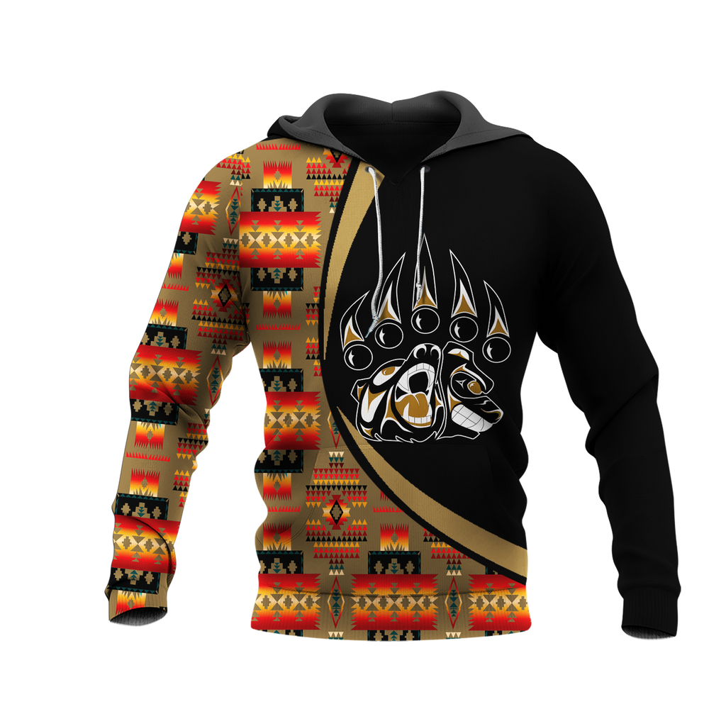 Powwow StoreHD0011583 Pattern Native Pride 3D Hoodie