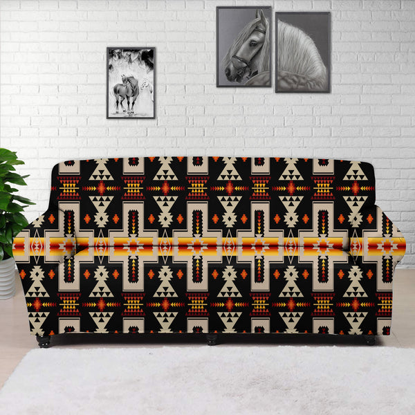 GB-NAT00062-01 Native Tribal Pattern Native Sofa Cover – Powwow Store