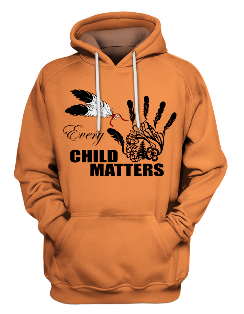 Powwow StoreHD000602 Orange Day Shirt,Every Child Matters TShirt  2D Hoodie