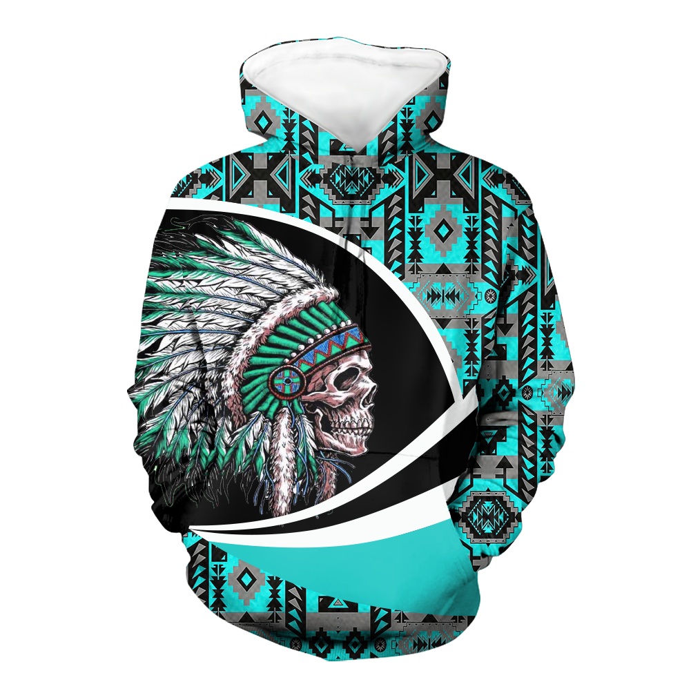 Powwow StoreHD0011339  Pattern Native Pride 3D Hoodie