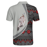 POLO0012 Native American  Polo T-Shirt 3D