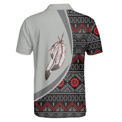 Powwow Storepolo0012 native american polo t shirt 3d