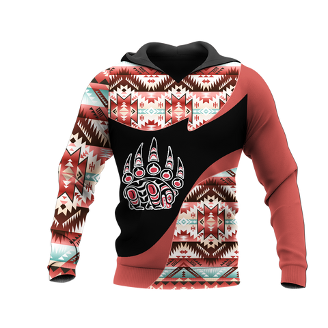 Powwow StoreHD0012032 Pattern Native Pride 3D Hoodie