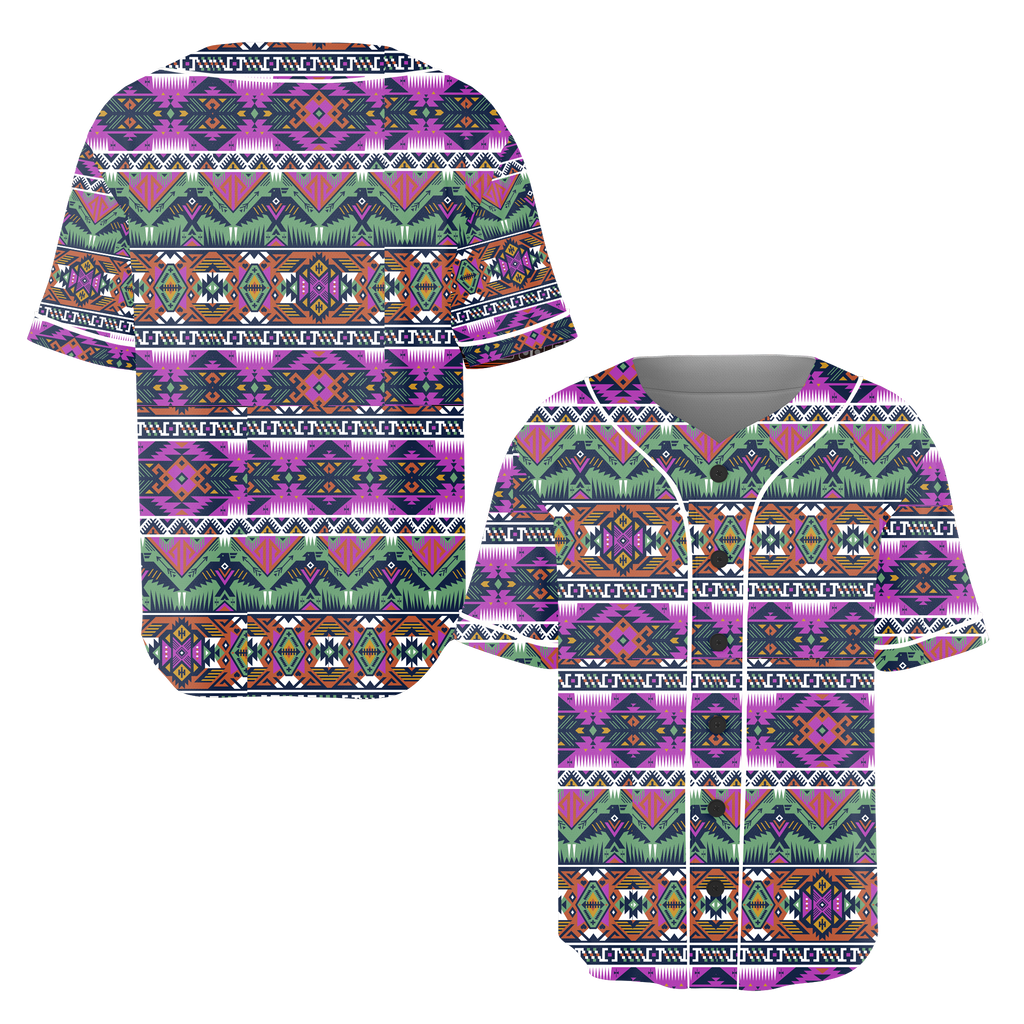 GB-NAT00071-02 Pattern Native Baseball Jersey