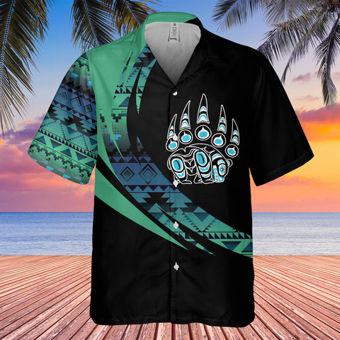 GB-HW000872 Tribe Design Native American Hawaiian Shirt 3D