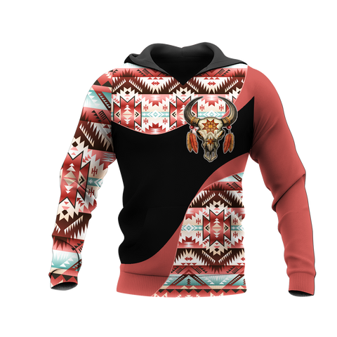 Powwow StoreHD0012031 Pattern Native Pride 3D Hoodie