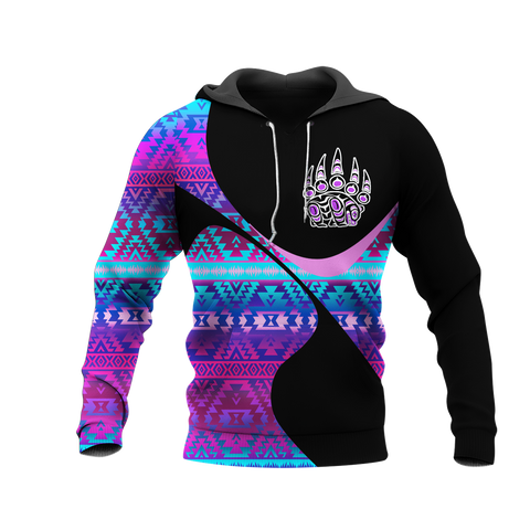 Powwow StoreHD0011685 Pattern Native Pride 3D Hoodie