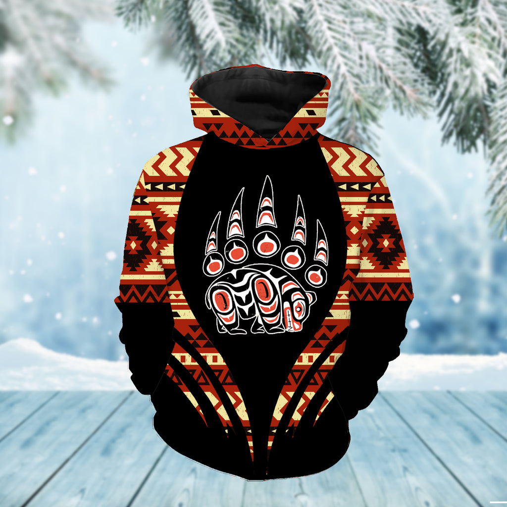 Powwow StoreHD0011761 Pattern Native Pride 3D Hoodie