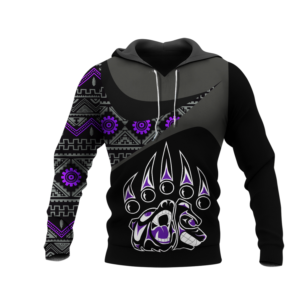 Powwow StoreHD0011448 Pattern Native Pride 3D Hoodie