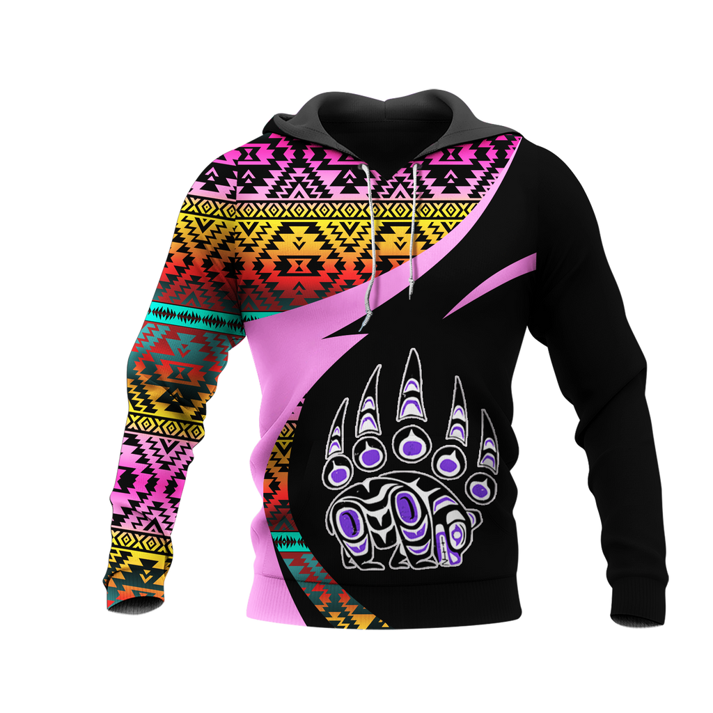 Powwow StoreHD0011317  Pattern Native Pride 3D Hoodie