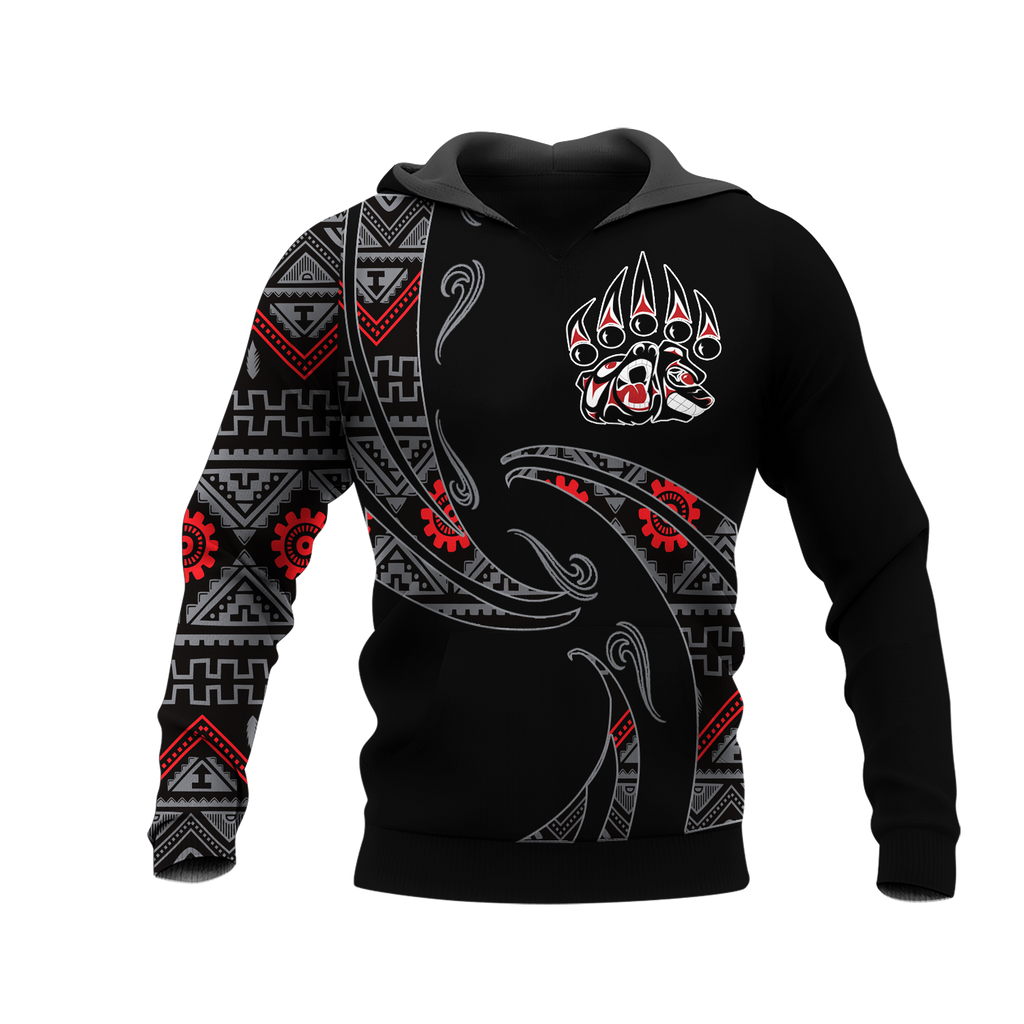 Powwow StoreHD0012398 Pattern Native Pride 3D Hoodie