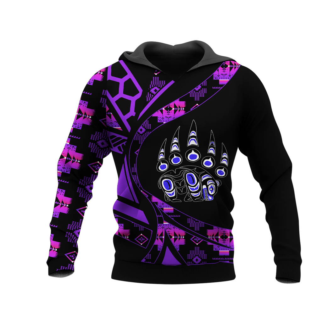 Powwow StoreHD0012429 Pattern Native Pride 3D Hoodie