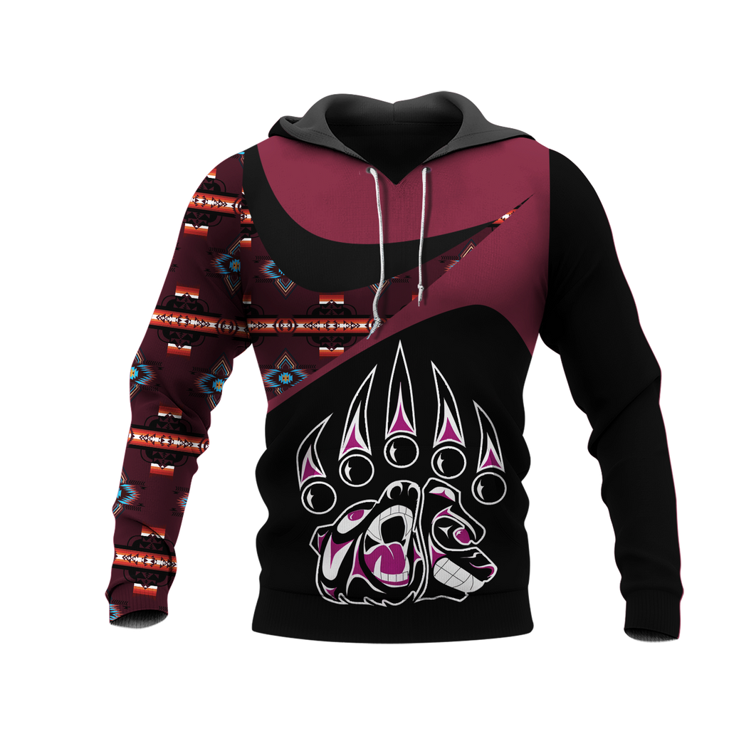 Powwow StoreHD0011451 Pattern Native Pride 3D Hoodie