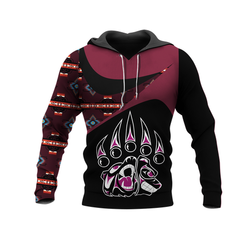 Powwow StoreHD0011451 Pattern Native Pride 3D Hoodie