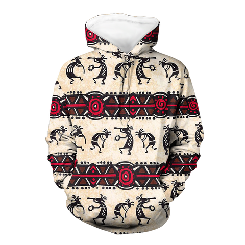 Powwow StoreHD0012180 Pattern Native Pride 3D Hoodie