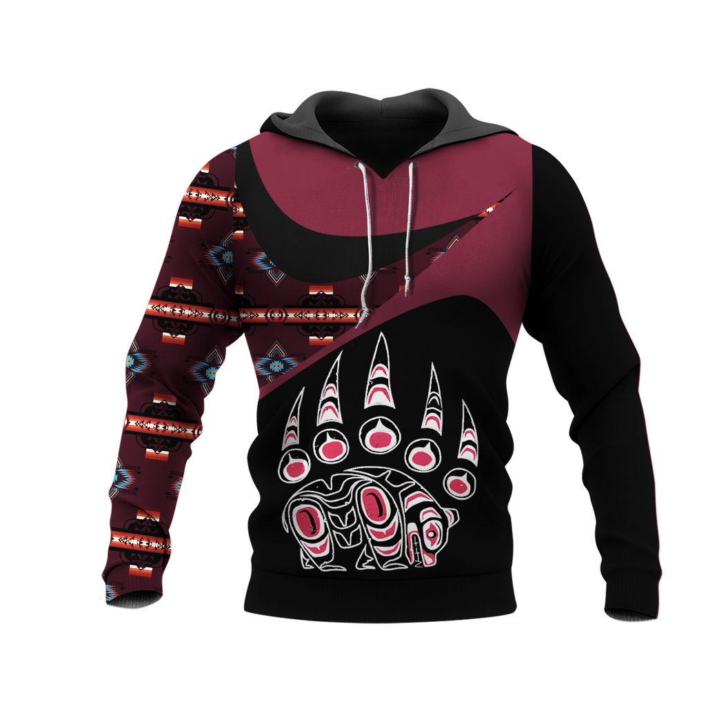 Powwow StoreHD0011452 Pattern Native Pride 3D Hoodie