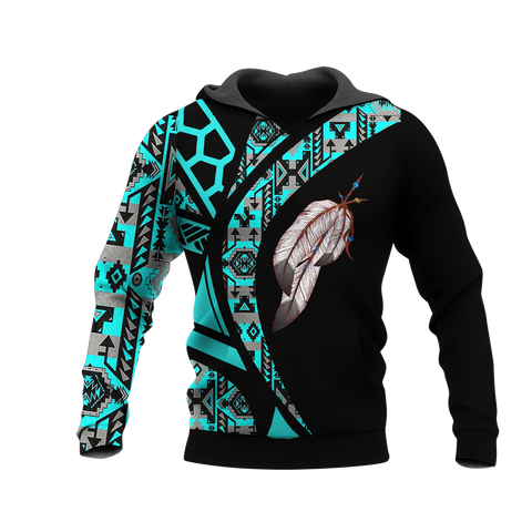 Powwow StoreHD0012433 Pattern Native Pride 3D Hoodie