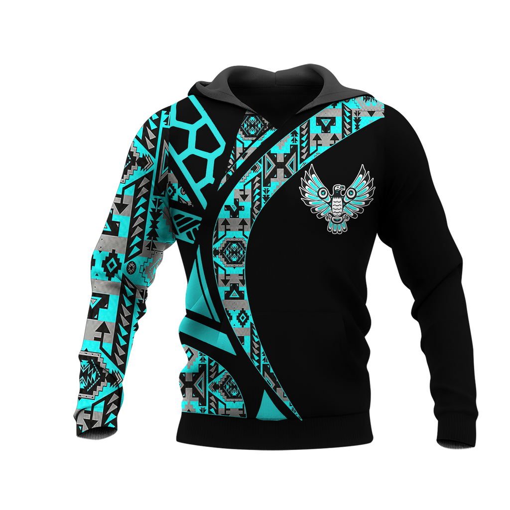 Powwow StoreHD0012434 Pattern Native Pride 3D Hoodie (Copy)