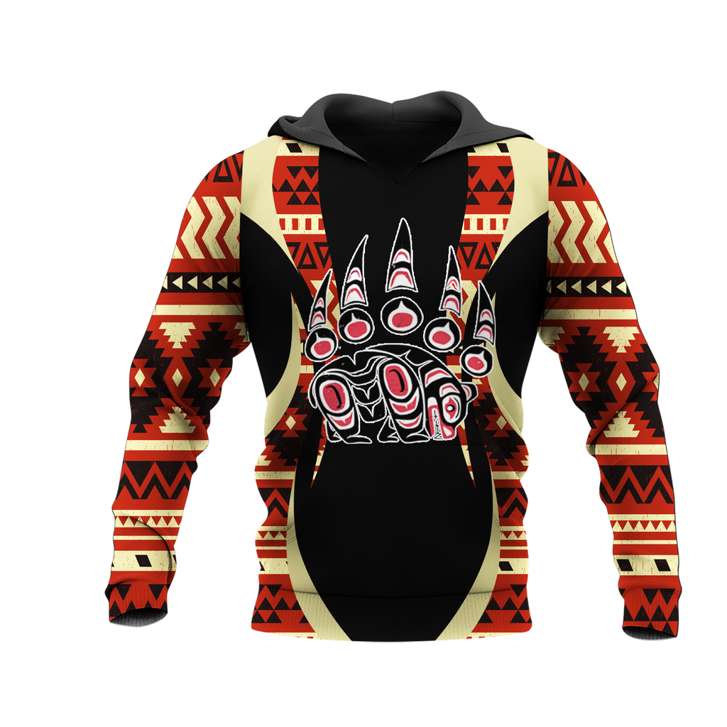 Powwow StoreHD0012201  Pattern Native Pride 3D Hoodie