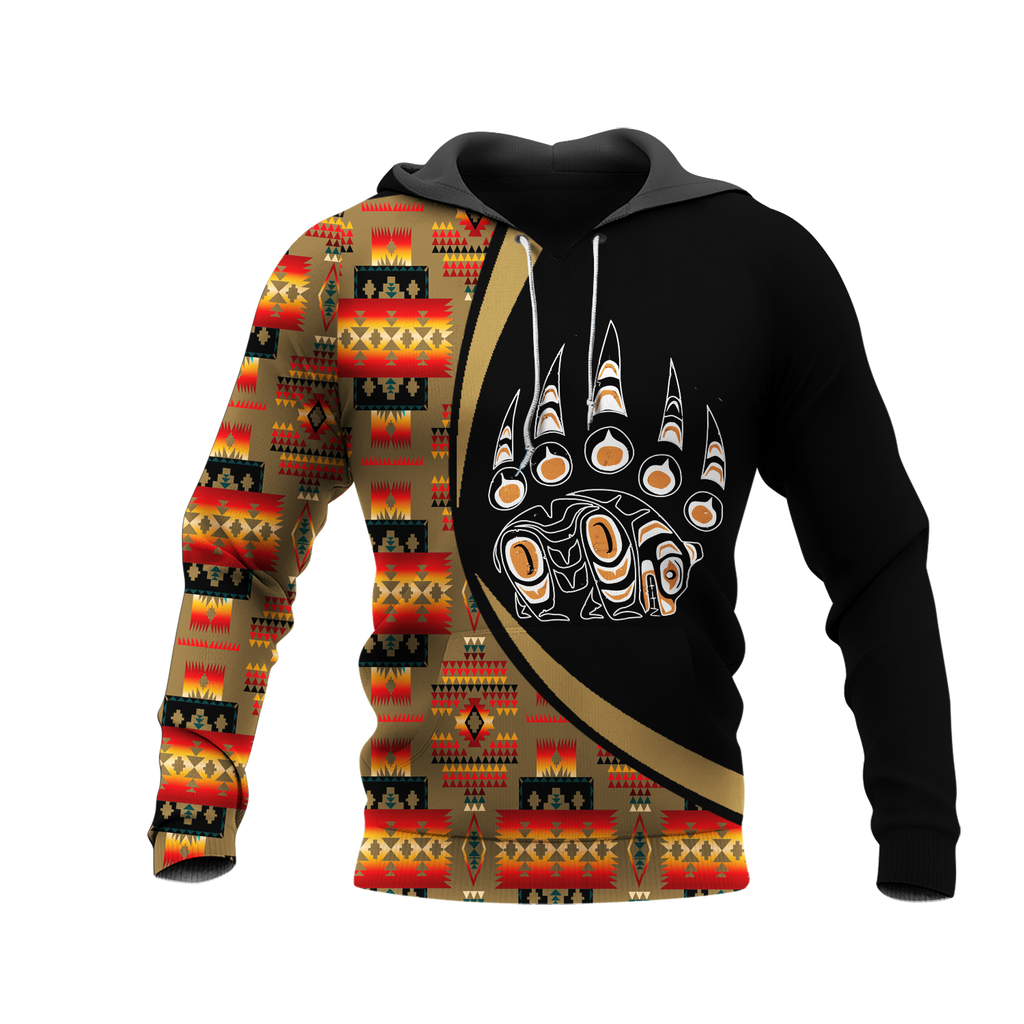 Powwow StoreHD0011585 Pattern Native Pride 3D Hoodie