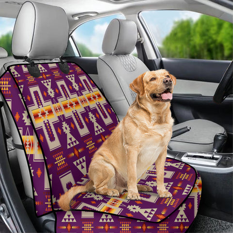 Powwow StoreGBNAT0006209 Pattern Tribal Native Waterproof Car Front Seat Cover for Pet