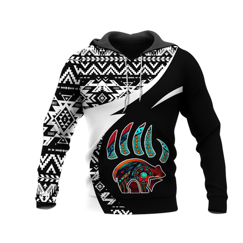 Powwow StoreHD0011268 Pattern Native Pride 3D Hoodie