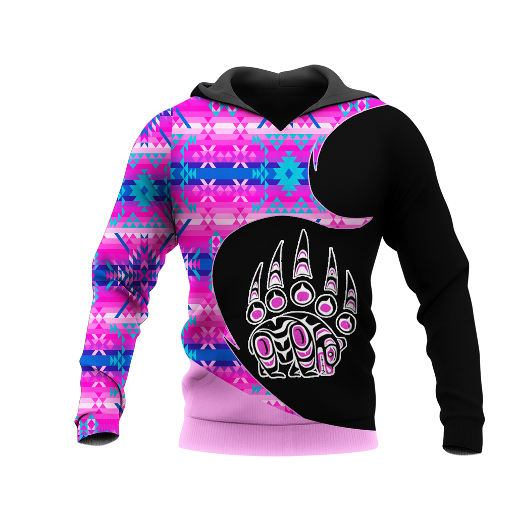 Powwow StoreHD0011203 Pattern Native Pride 3D Hoodie