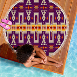 Powwow Storegb nat00062 09 native american design beach blanket