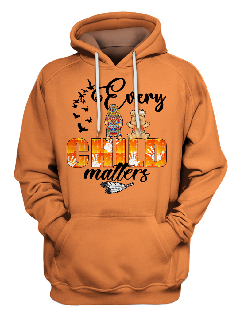 Powwow StoreHD000603 Orange Day Shirt,Every Child Matters TShirt  2D Hoodie