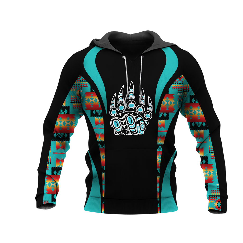 Powwow StoreHD0011539 Pattern Native Pride 3D Hoodie