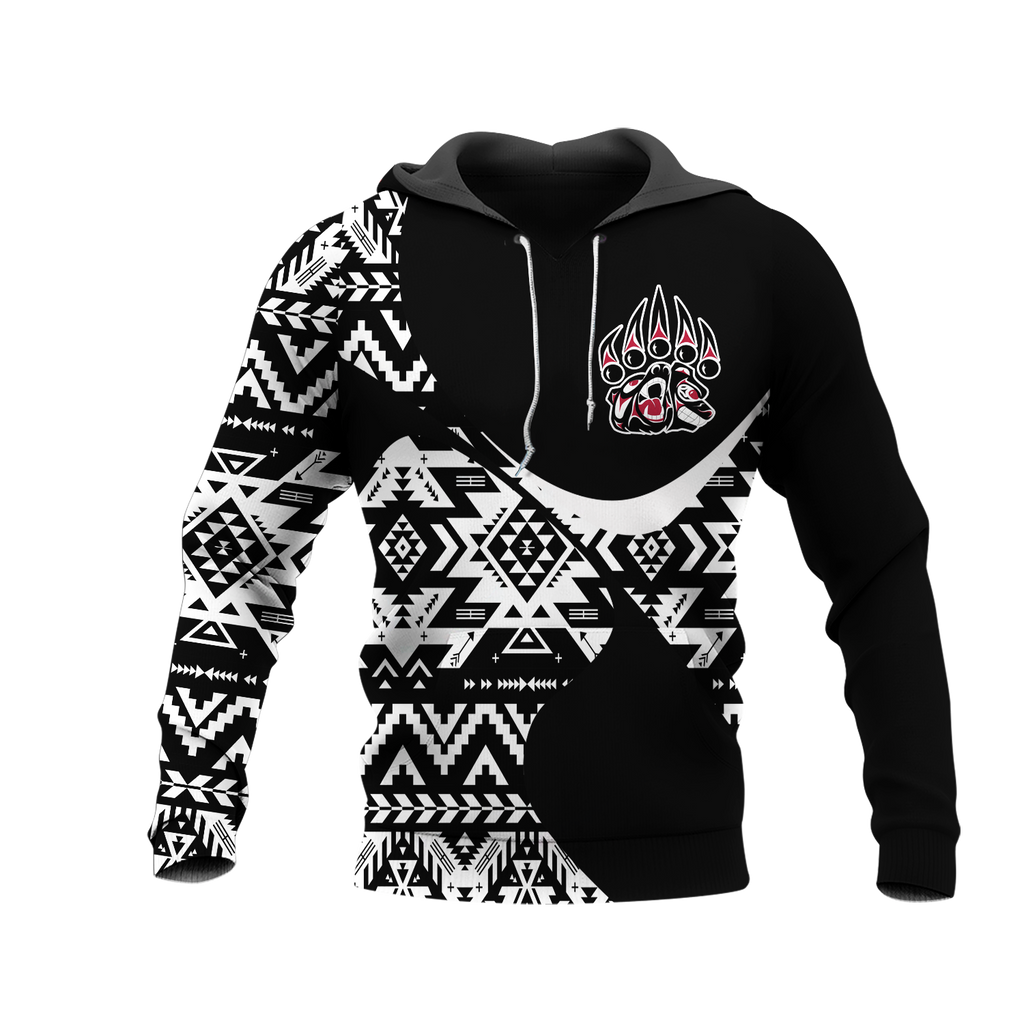 Powwow StoreHD0011470 Pattern Native Pride 3D Hoodie