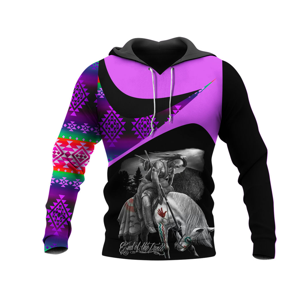 Powwow StoreHD0011406  Pattern Native Pride 3D Hoodie