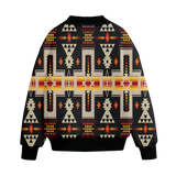 Powwow Storegb nat00062 01 pattern native american unisex knitted fleece lapel outwear