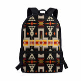 Powwow StoreGBNAT0006201 Pattern Native American Backpack