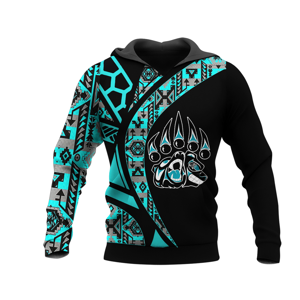 Powwow StoreHD0012436 Pattern Native Pride 3D Hoodie