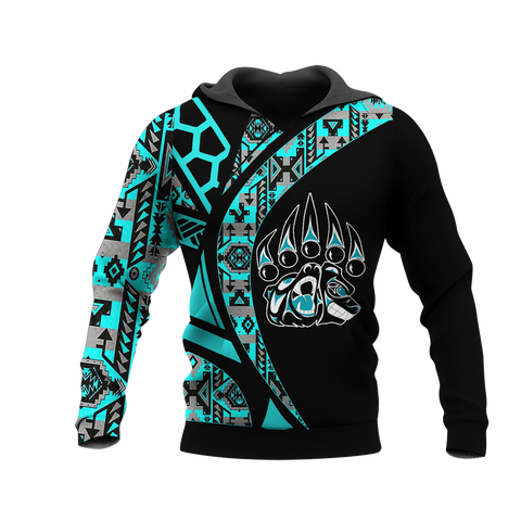 Powwow StoreHD0012436 Pattern Native Pride 3D Hoodie