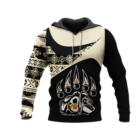 Powwow StoreHD0011456 Pattern Native Pride 3D Hoodie