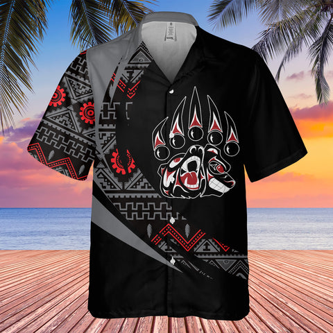 GB-HW000729 Tribe Design Native American Hawaiian Shirt 3D