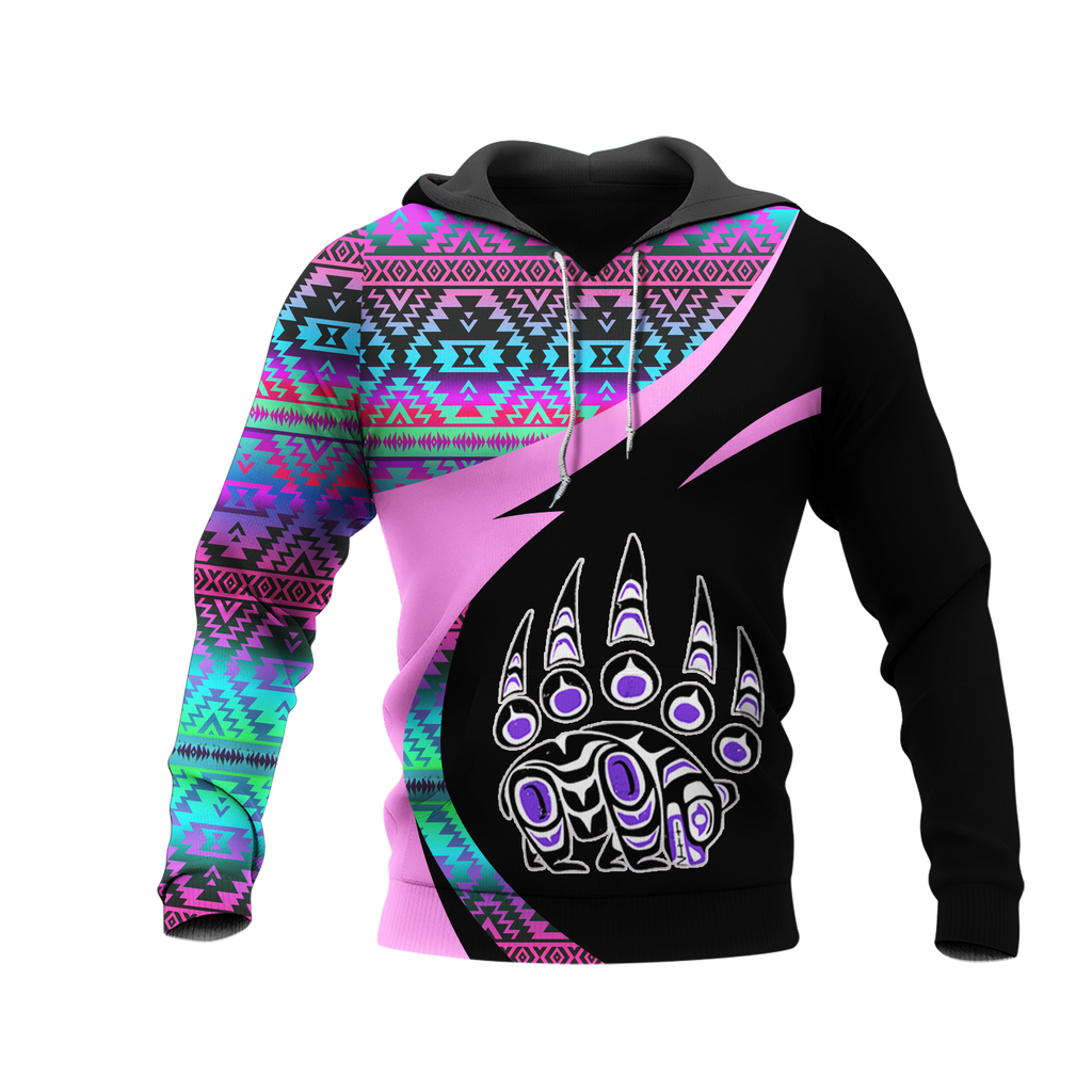 Powwow StoreHD0011324  Pattern Native Pride 3D Hoodie