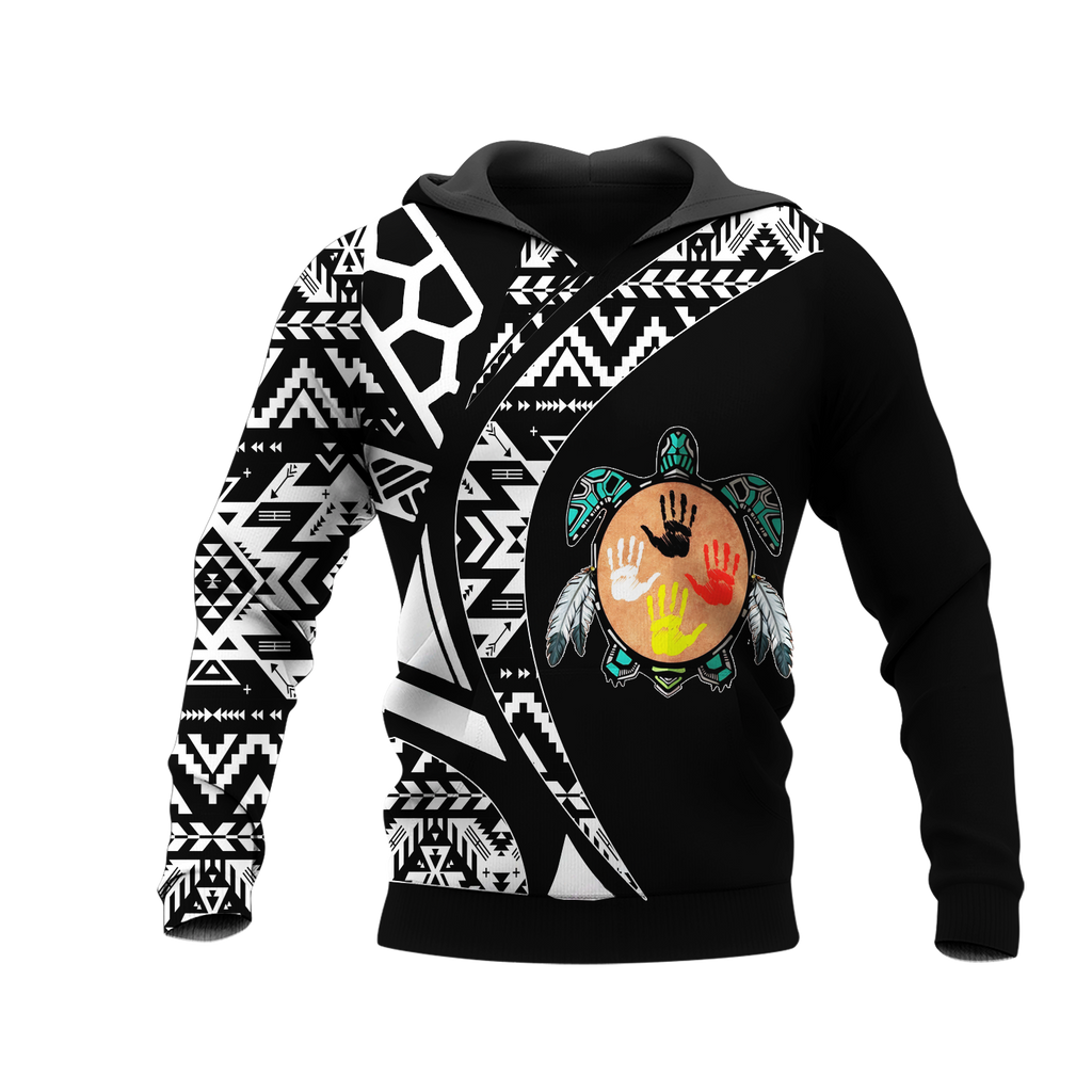 Powwow StoreHD0012438  Pattern Native Pride 3D Hoodie