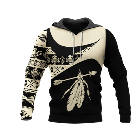 Powwow StoreHD0011457 Pattern Native Pride 3D Hoodie